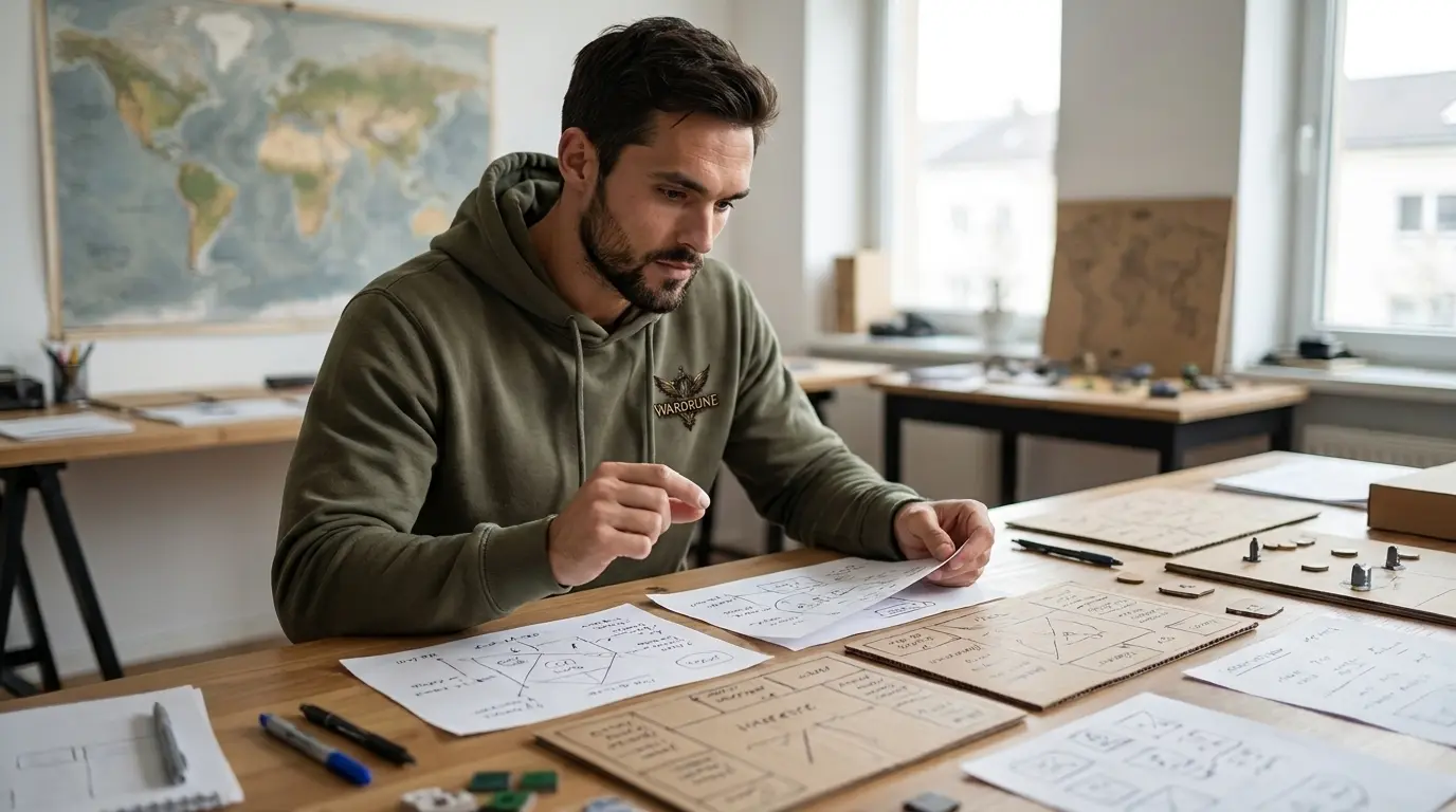 Meddhi compare des diagrammes et des mécaniques de jeu